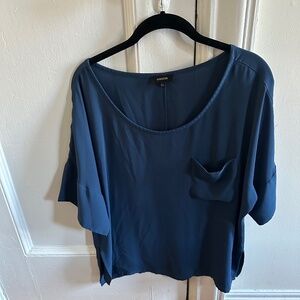 Babaton Blue Blouse
